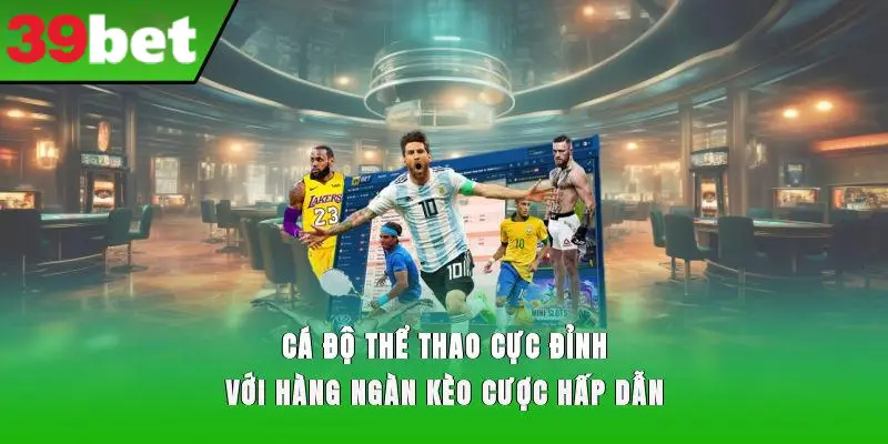 Hàng ngàn loại kèo cược hấp dẫn tại 39BET đang chờ đón bạn